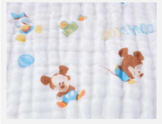 پارچه قنداق گاز 240GSM پارچه لباس نوزاد مقاوم در برابر سرما خوب