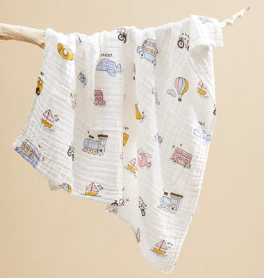 پارچه قنداق گاز 240GSM پارچه لباس نوزاد مقاوم در برابر سرما خوب