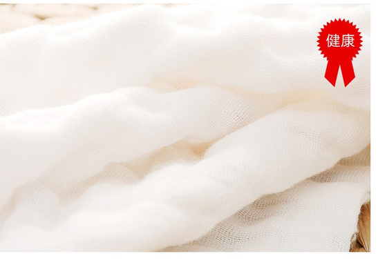 Fastness Dyeing Blue پارچه گاز حباب پنبه ای 58 اینچی آنتی باکتریال By The Yard