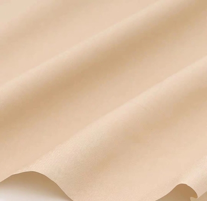 پارچه پیراهن نخی الاستیک 57 اینچ 2% اسپندکس 40sX40s 185GSM کت شلوار دوام