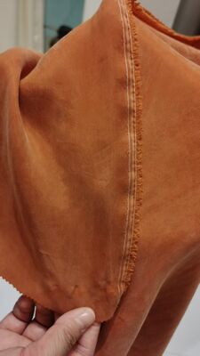 فیبر سلولوز بازسازی شده 100٪ Cupro 113gsm پارچه بافته شده Cupro Vs Viscose