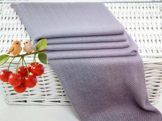 225 GSM هیرینگبون 50 درصد لباس پشمی پارچه ای