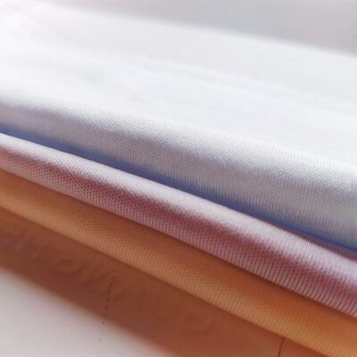 180cm Width 180gsm Weight Cotton Spandex Fabric with Excellent Elastic Recovery for Comfortable Apparel